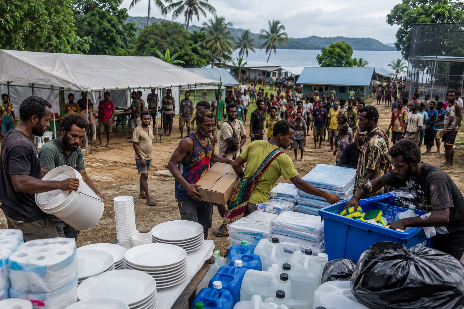 manus refugee camp